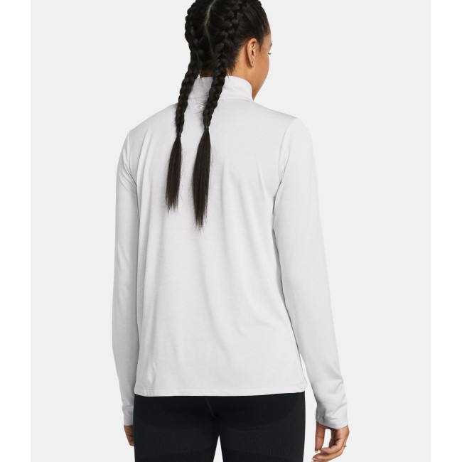 Góra damska UA Tech™ Twist ½ Zip - Szary Halo - Under Armour