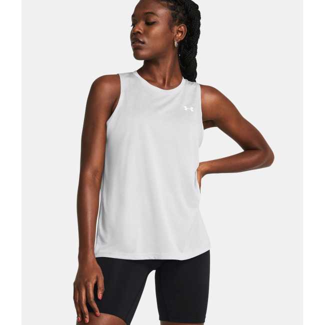 Débardeur femme UA Tech™ Twist - Gris Halo - Under Armour