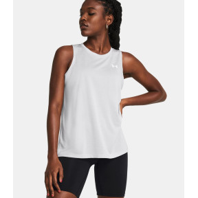 Damska koszulka bez rękawów UA Tech™ Twist - Szary Halo - Under Armour