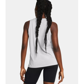 Damska koszulka bez rękawów UA Tech™ Twist - Szary Halo - Under Armour