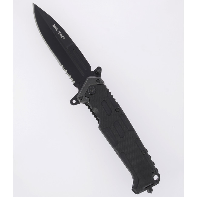 Couteau Assault Noir - Miltec Couteau Assault Noir - Miltec