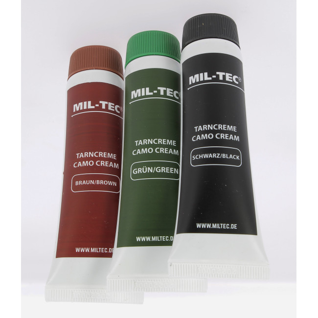 Set de crème Grimage militaire Woodland - Miltec