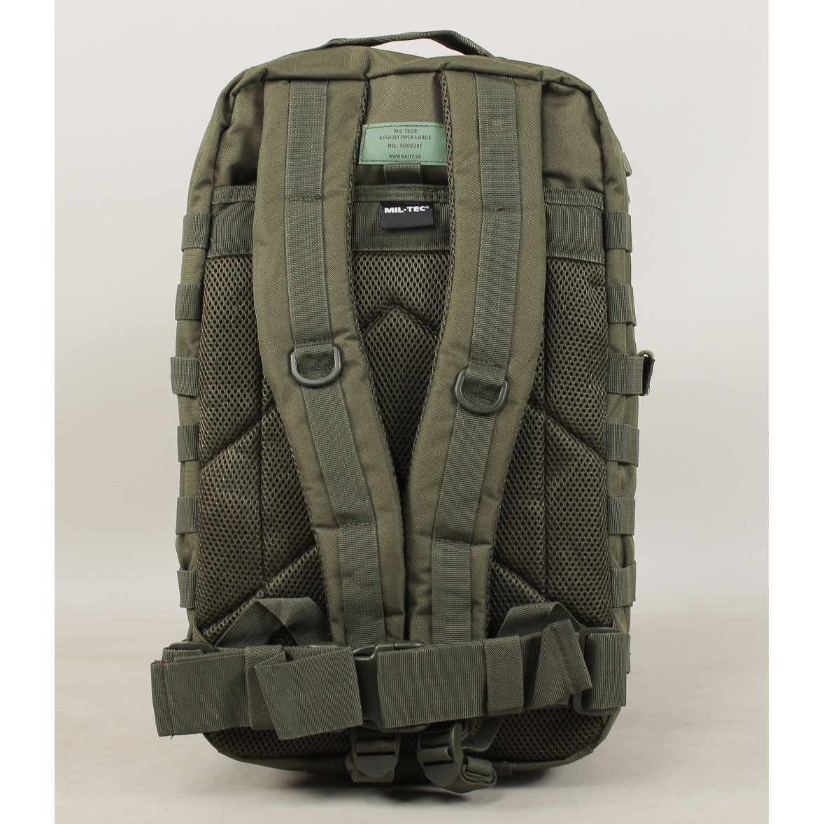 Mil-Tec Us Assault Mochila Táctica Con Corte Láser Ancho, Para Hombre Y Mujer, Tamaño único, Diseño De Camuflaje