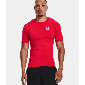 T-shirt à manches courtes HeatGear® Armour pour homme - Rouge - Under Armour