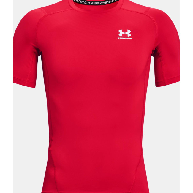 HeatGear® Armour Kurzarm-T-Shirt für Herren - Rot - Under Armour