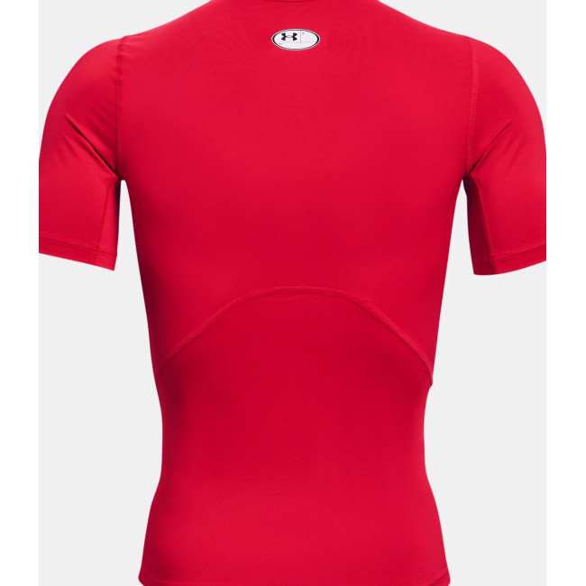 T-shirt à manches courtes HeatGear® Armour pour homme - Rouge - Under Armour