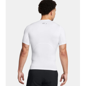 T-shirt à manches courtes HeatGear® Armour pour homme - Blanc - Under Armour