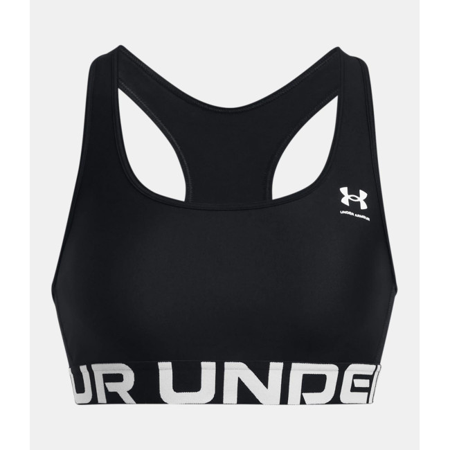 Soutien-gorge HeatGear® Armour Mid Branded Sports - Noir - Under Armour
