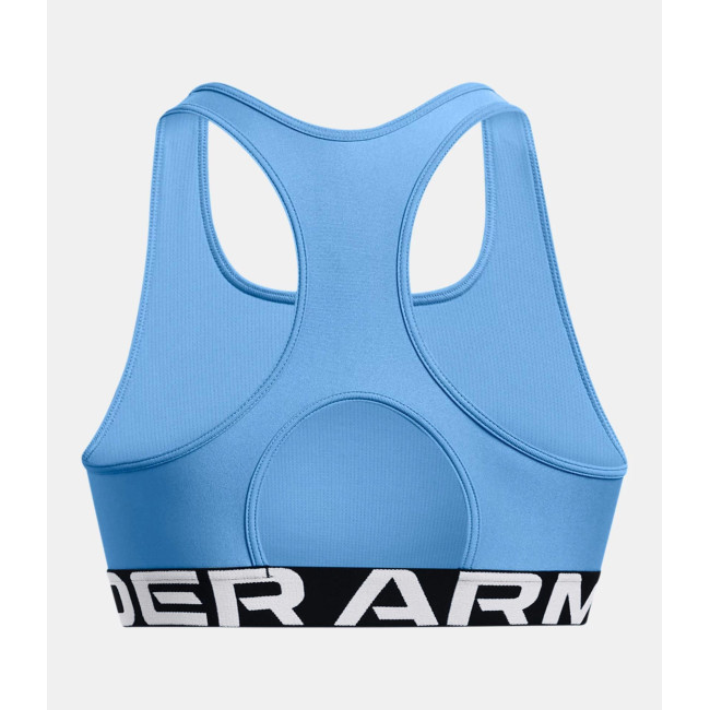 Soutien-gorge HeatGear® Armour Mid Branded Sports - Bleu Turquoise - Under Armour
