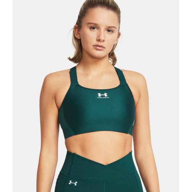 Sport-BH HeatGear® Armour High Sports - Zeegroen - Under Armour