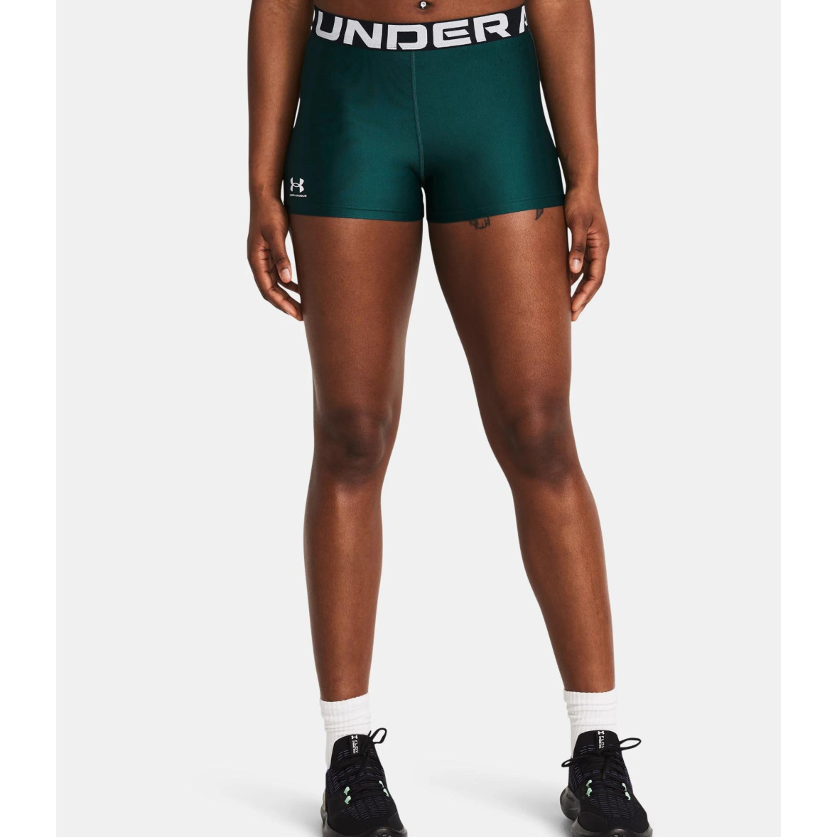 Pantalón corto para mujer HeatGear® Verde Agua Under Armour