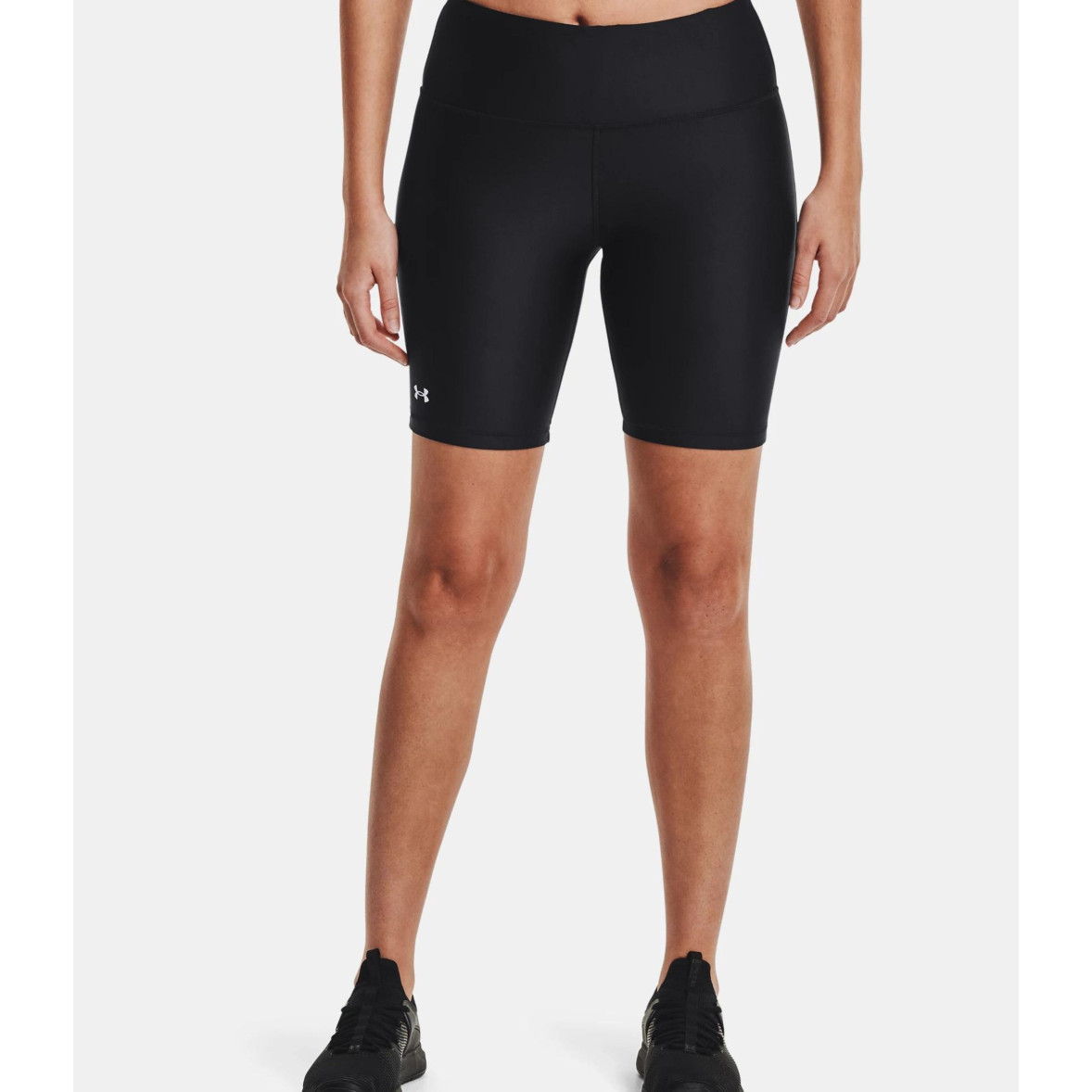 Pantalón corto de ciclismo HeatGear® Armour para mujer Negro