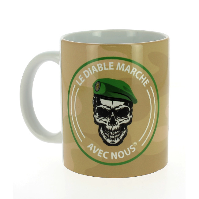 Mug Le Diable Marche Avec Nous - Army Design