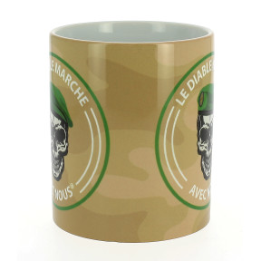 Becher Der Teufel Marschiert Mit Uns - Army Design