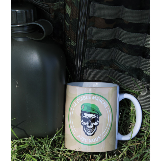 Mug Le Diable Marche Avec Nous - Army Design
