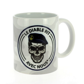 Becher Der Teufel Marschiert Mit Uns Marine - Army Design