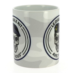 Mug Le Diable Marche Avec Nous Marine - Army Design