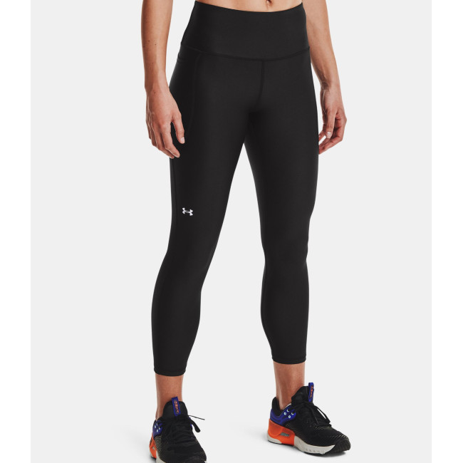 Krótkie legginsy z wysokim stanem HeatGear® Armour dla kobiet - Czarny - Under Armour