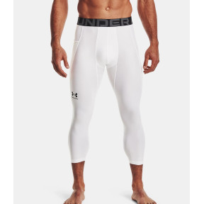 Legginsy ¾ HeatGear® Armour dla mężczyzn - Białe - Under Armour