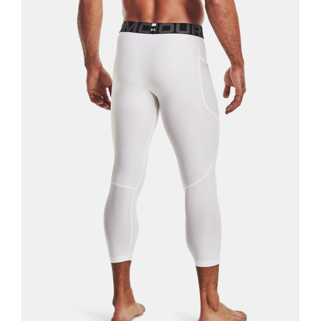 HeatGear® Armour ¾ Leggings für Herren - Weiß - Under Armour