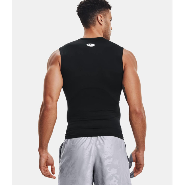 Haut sans manches HeatGear® Armour pour homme - Noir - Under Armour