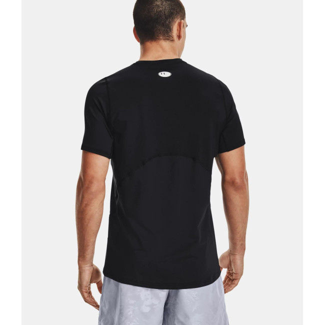 Haut ajusté à manches courtes HeatGear® Armour pour homme - Noir - Under Armour