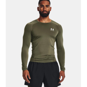 HeatGear® Armour Langarmshirt für Herren - Olivgrün - Under Armour
