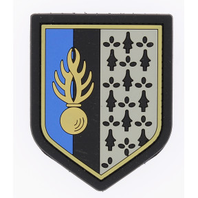 PVC-Abzeichen Mobile Gendarmerie Verteidigungszone RENNES