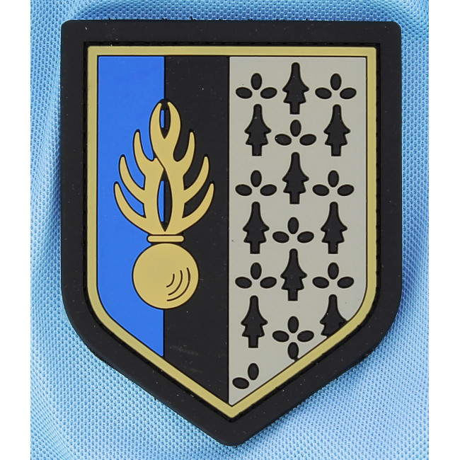 PVC-Abzeichen Mobile Gendarmerie Verteidigungszone RENNES