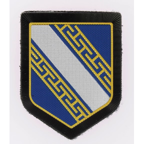 Ecusson Gendarmerie Région Champagne Ardennes Plastifié
