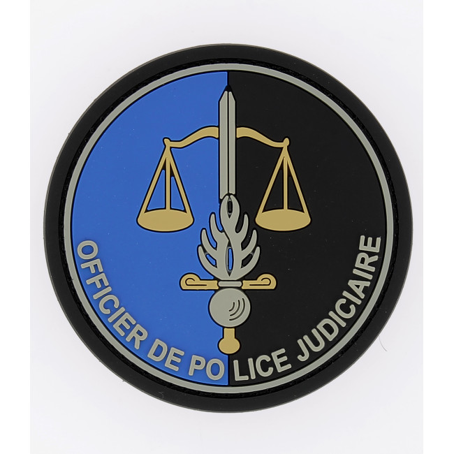 Ecusson PVC Officier de Police Judiciaire - DMB Products Ecusson PVC Officier de Police Judiciaire - DMB Products
