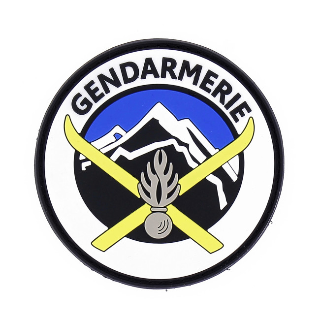 Ecusson PVC Gendarmerie HAUTE MONTAGNE