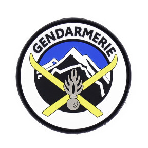 Ecusson PVC Gendarmerie HAUTE MONTAGNE