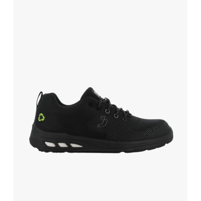 Niedrige Sicherheitsschuhe S1P ECOFITZ Schwarz - Safety Jogger