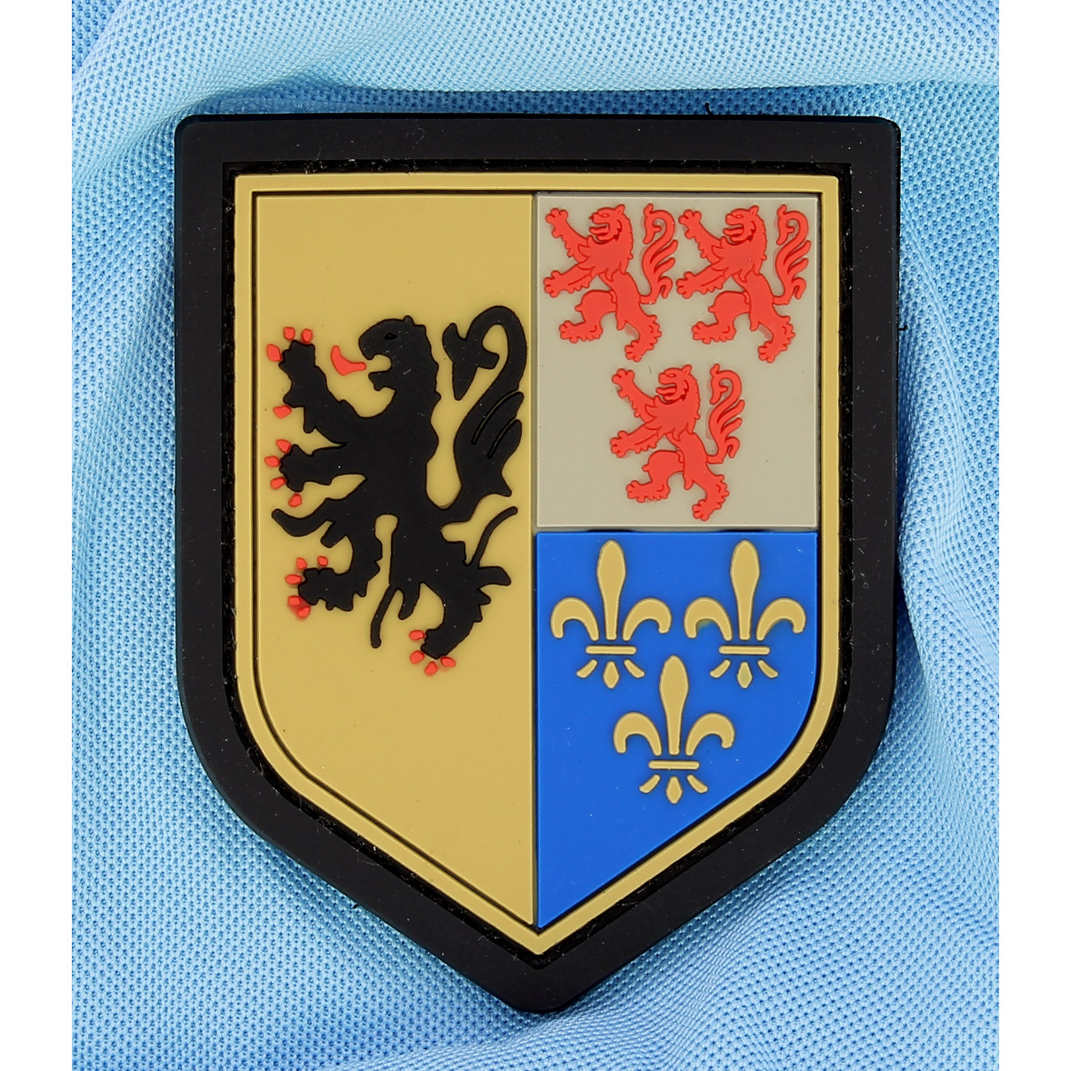 Écusson PVC Secours Tactiques France - Thème SAMU Pompiers, Neuf