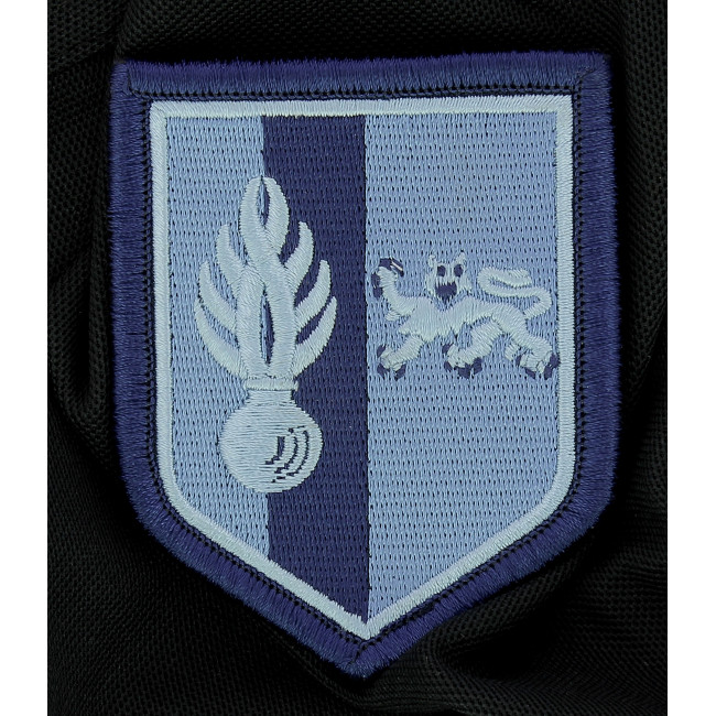 Écusson Gendarmerie Mobile zone de défense Bordeaux 2ème LGM basse visibilité bleu