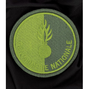 Ecusson Gendarmerie Nationale non agréé basse visibilité Vert - DMB Products