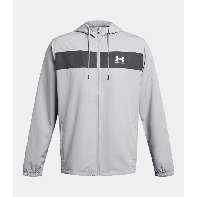 Veste coupe-vent UA Sportstyle pour homme - Gris - Under Armour