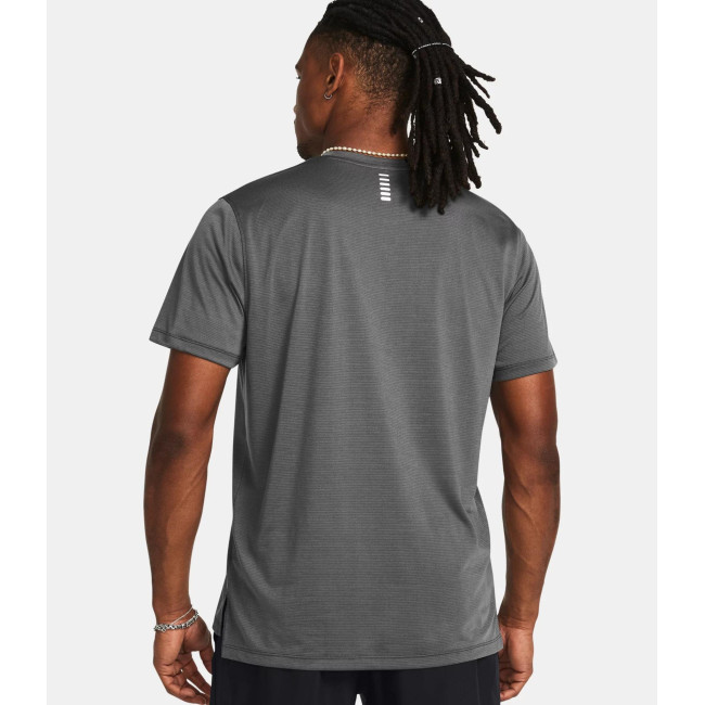 T-shirt męski UA Launch - Szary Kamień - Under Armour