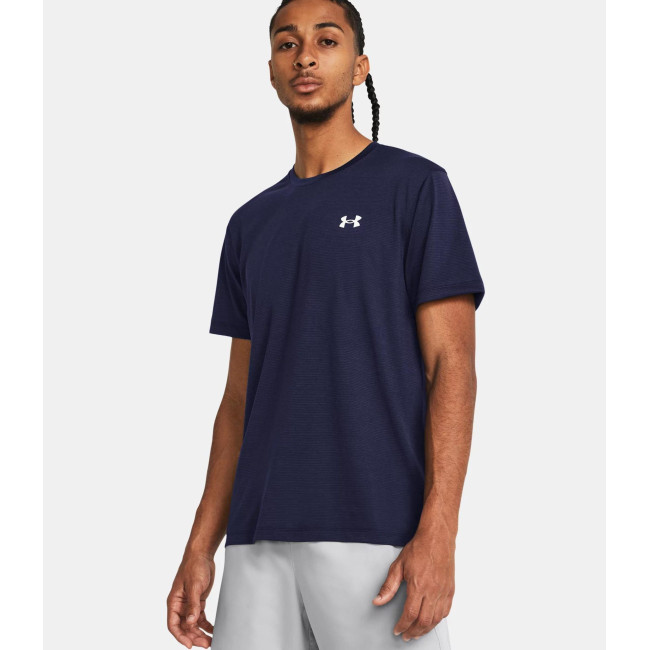 T-shirt męski UA Launch - Granatowy - Under Armour
