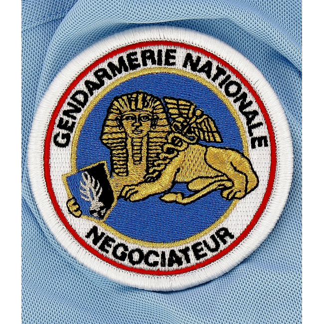 Gesticktes Abzeichen Gendarmerie Nationale Verhandlungsführer - DMB