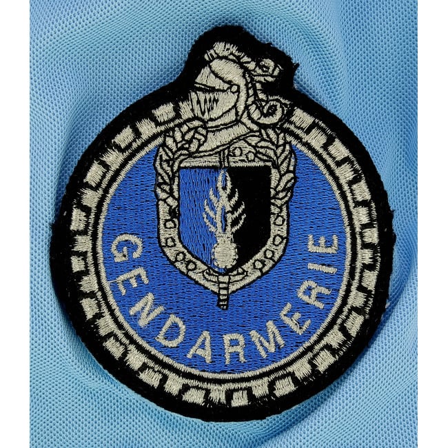 Haftowany Emblemat Jednostki Zmotoryzowanej Żandarmerii Departamentalnej