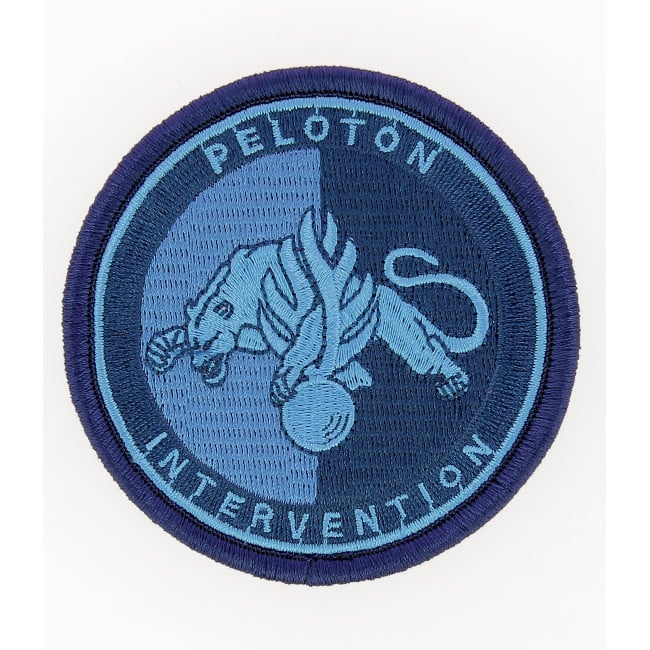 Écusson Peloton Intervention Gendarmerie Basse visi. Bleu Écusson Peloton Intervention Gendarmerie Basse visi. Bleu