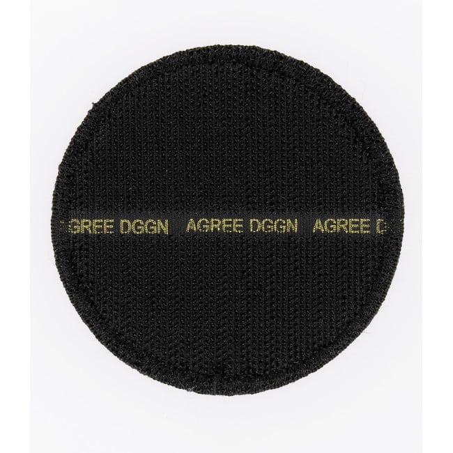 Ecusson OPJ basse visibilité Noir - DMB Products