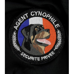 Écusson rond Agent Cynophile Rott -Patrol Equipement