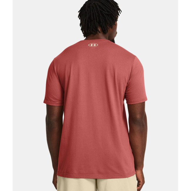 T-shirt homme UA Foundation - Rouge Sedona - Under Armour