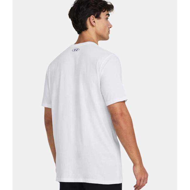 T-shirt męski UA Foundation - Biały - Under Armour