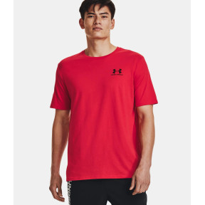 T-shirt met korte mouwen UA Sportstyle Left Chest voor heren - Rood - Under Armour
