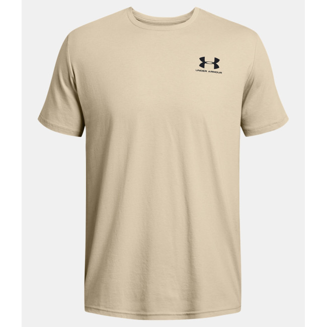 T-shirt à manches courtes UA Sportstyle Left Chest pour homme - Khaki - Under Armour