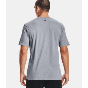 UA Sportstyle Left Chest Kurzarm-T-Shirt für Herren - Stahlgrau - Under Armour
